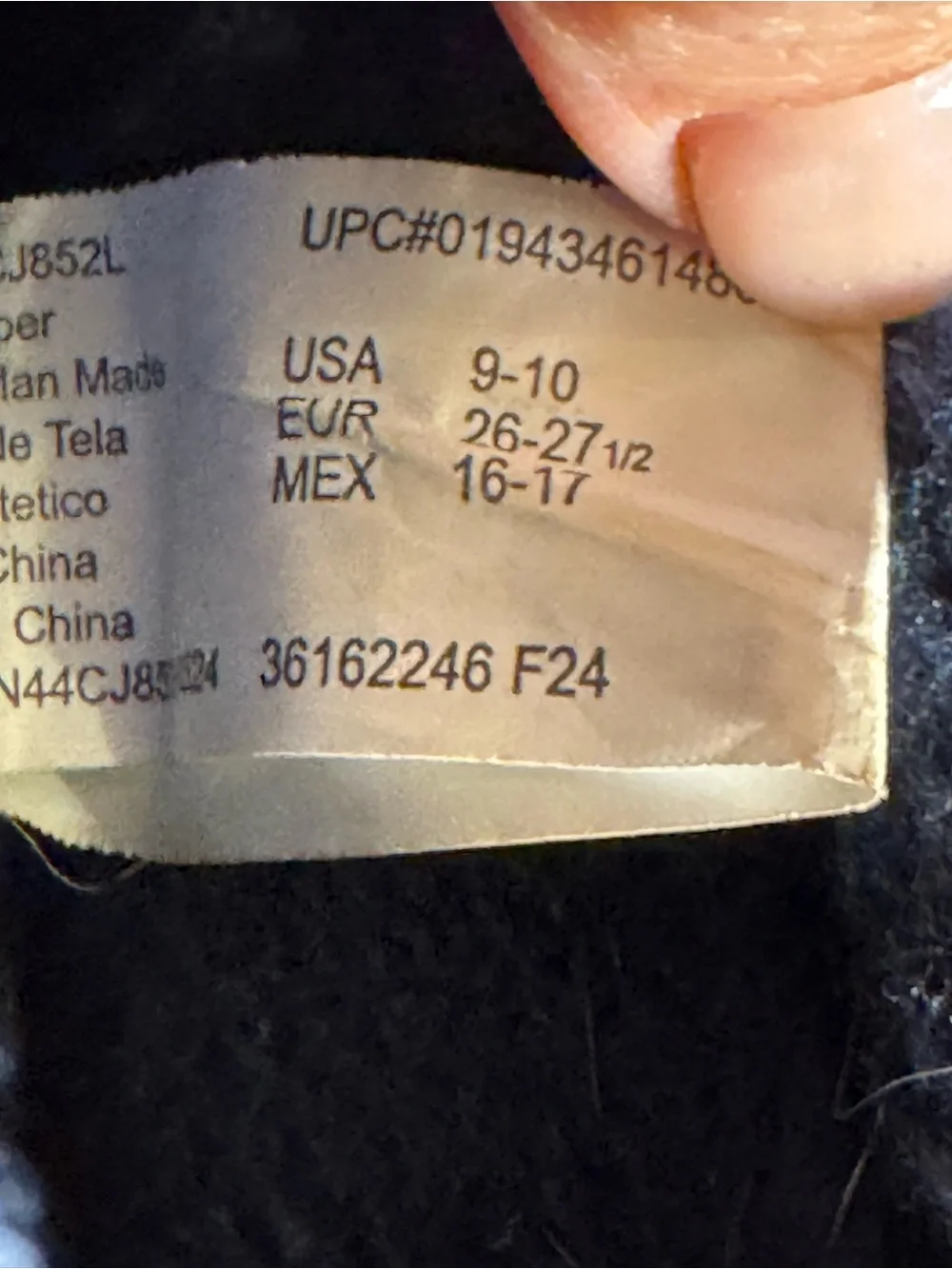 Kids Navy Blue 'Dino Nite' Fuzzy Slippers Boys Size 9/10